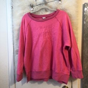 VS PINK Large Crewneck Top